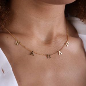 گردنبند طرح اسم سارا(قابل سفارش با اسم مورد نظر شما)
